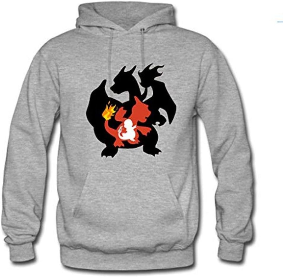 fellt diy print Custom Charmander Charmeleon And Charizard Pokemon color-1 Unisex Hoodie XS
