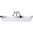 Grohe 27705000 Euphoria Cube Rain Shower Head, 2.5 GPM, Starlight Chrome