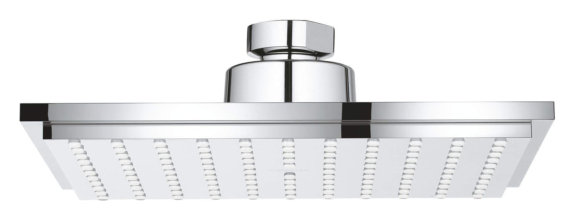 Photo 1 of Grohe 27705000 Euphoria Cube Rain Shower Head, 2.5 GPM, Starlight Chrome