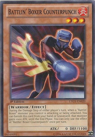Yu-Gi-Oh! - Battlin' Boxer Counterpunch (LTGY-EN020) - Lord of the Tachyon Galaxy - 1st Edition - Common