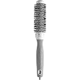Olivia Garden Ceramic + Ion Round Thermal Hair Brush - Not Electrical - Professional Blowout Brush for Normal to Thick Hair