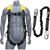 AFP Full-Body Fall-Arrest Safety Harness | Occupational full-body harness for fall protection during construction, roofing and other work at height.