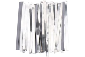 U.S. Solid Pure Nickel Strip- 0.1x5x100mm 99.6% Nickel for 18650 Soldering Tab for High Capacity Lithium, Li-Po Battery, NiMh and NiCd Battery Pack Battery and Spot Welding, 100 Count