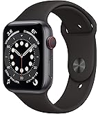 Amazon.com: Apple Watch Series 6 (GPS + Cellular, 44mm) - Graphite