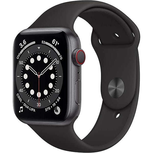 Amazon.com: Apple Watch Series 6 (GPS + Cellular, 40mm) Titanium 