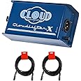 Cloud Microphones Cloudlifter CL-X Transformer Mic Activator Ultra-Clean Microphone Preamp Gain Bundle with 2x XLR-XLR Cable