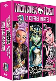 Monster High - Un coffret mortel ! : La fête des goules + 13 souhaits + Frissons, caméra, action ! - Pack