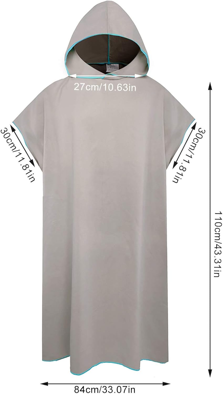 hooded towel poncho womens