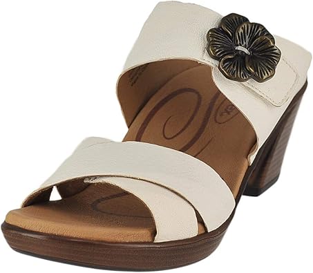 aetrex white sandals