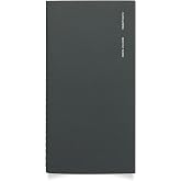 Cloth &amp; Paper Travel Notebook Monthly Admin, Lagoon, 3.2" x 6" | Pocket Plus Monthly Planner, Monthly Layout for Tasks, Notes &amp; Important Dates, Soft Touch Cover, Calendar Planner
