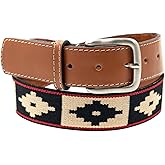 GauchoLife Guarda Pampas Polo Belt – Handmade Woven Leather Golf Belt for Men