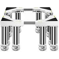 Washing Machine Refrigerator Base, with Adjustable Durable Stainless Steel Feet Refrigerator Stand for Fridge Freezer…