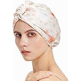 LumeSilk 100% Mulberry Silk Bonnet, Double-Layered Hair Bonnet for Sleeping Women, Pure Silk Turban, Night Sleep Hair Wrap