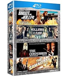 Coffret Assoiffés De Vengeance : Shoot The Killer + Killers Game + The Confession + The Samaritan - Pack
