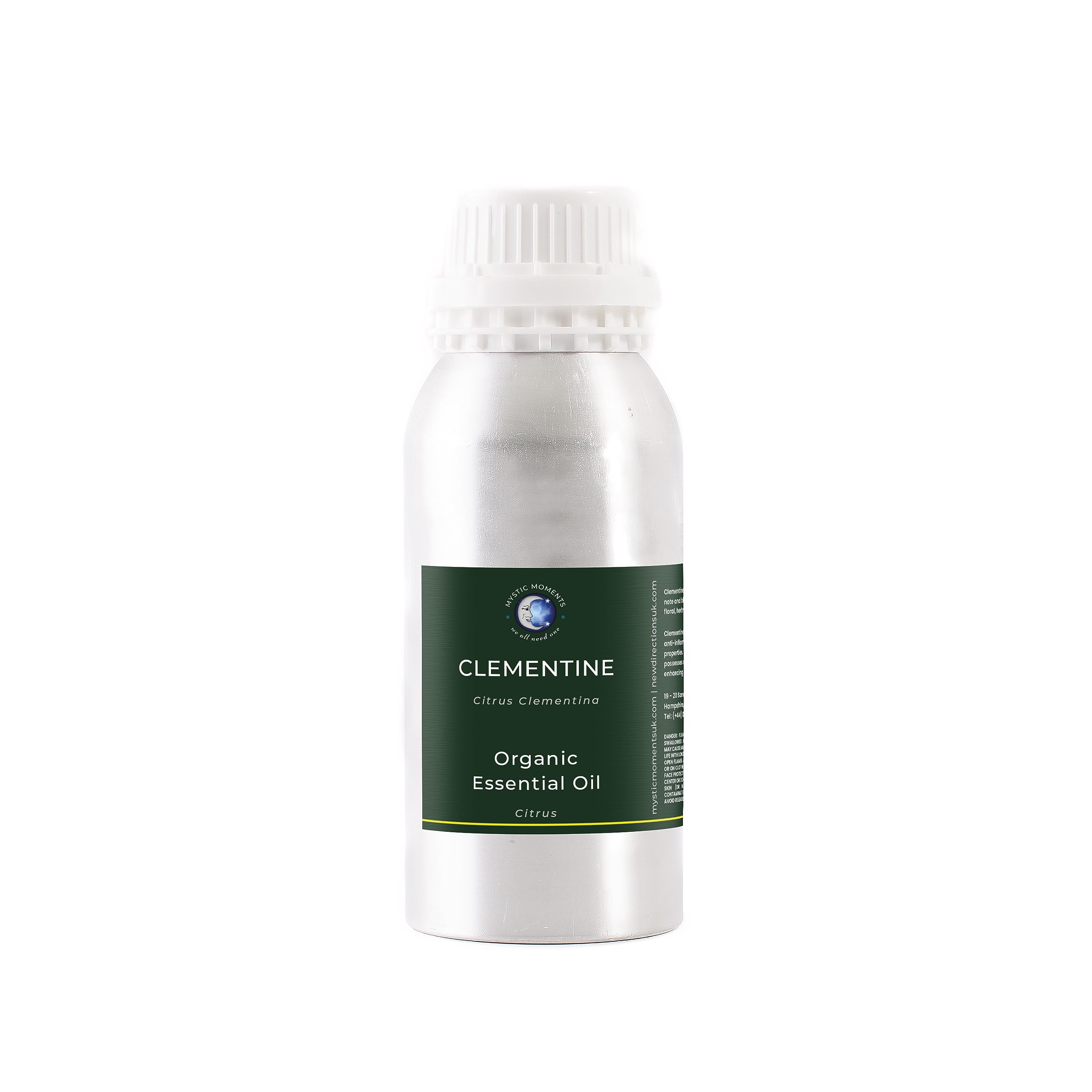 Mystic Moments | Clementine Organic Essential Oil 500g (Citrus Clementina) | Sweet Citrus Aromatherapy Oil for Diffusers & Uplifting Home Ambience โ image 1