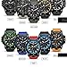 SMAEL Watch, Military Army Watch Analog Digital Dual Time Large Face Wrist Watch Sports Watch for Men (Grey)