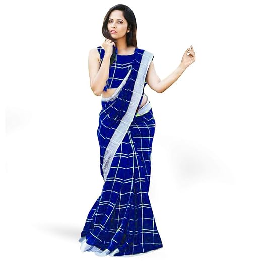 Linen Saree with Blouse Piece