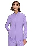 floralhue Scrub Jackets for Women, Zip Front
