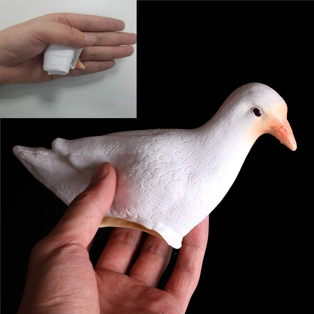 Enjoyer Funny Magic Rubber Dove Magic Tricks Magic Mentalism Gimmick Comedy Props