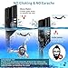 KUSKY Full Face Snorkel Mask [2018 Upgrade] New Foldable Snorkeling Mask with Detachable Camera Mount Pivot Arm and Earplug, 180° Large View Easy Breath Dry Top Set Anti-Fog for Adults Youth
