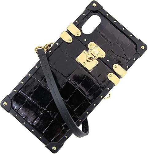 Amazon アウトレット品 ルイヴィトン アイトランク X Xs Iphoneケース アイフォンケース クロコダイル ブラック スマホケース N 並行輸入品 Louis Vuitton ルイヴィトン 財布
