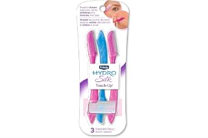 Multipurpose Exfoliating Dermaplaning Tool, Eyebrow Razor, and Facial Razor with Precision Cover, Pack of 3 Count