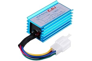 Triumilynn Racing AC 5 Pin CDI Box for GY6 50cc 70cc 90cc 110cc 125cc 140cc 150cc 160cc 139QMB 152QMI 157QMJ Chinese ATV Quad Go Kart Pit Dirt Bike Motorcycle - Blue