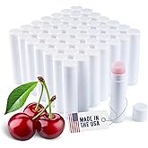 Lip Balm Bulk Unlabeled - Made in USA Bulk Chapstick - Natural Ingredients Vitamin E Shea Butter - Custom Chapstick Bulk For Party &amp; Wedding Favors