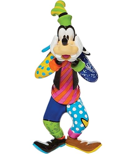 Amazon.com: Enesco Disney by Romero Britto Donald Duck Figurine