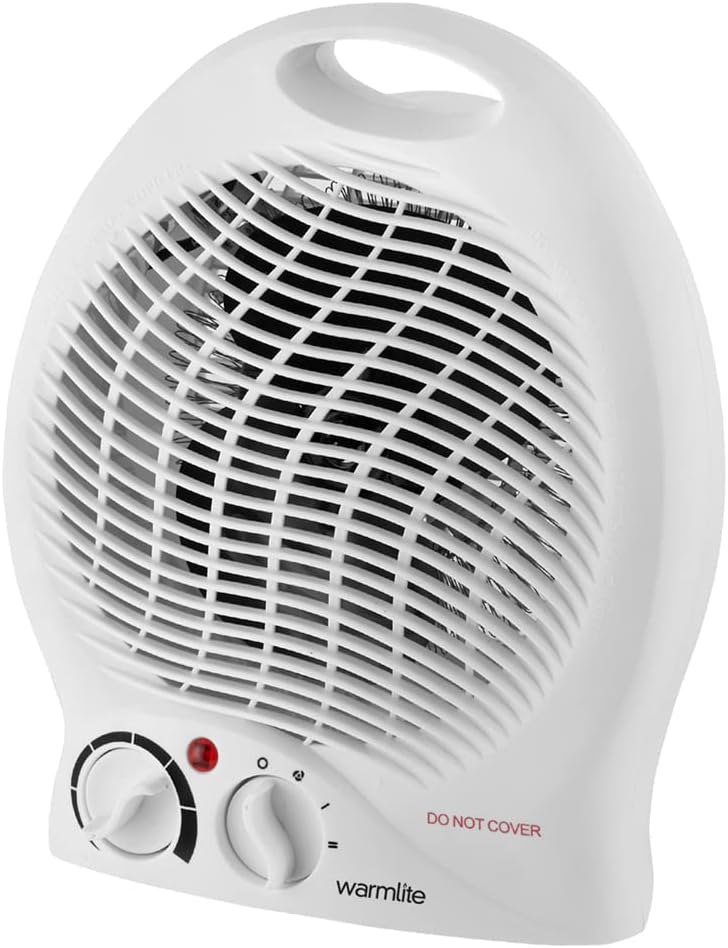 Warmlite Thermo Fan Heater 2000 W WL44002 with 2 Settings Overheat Protection