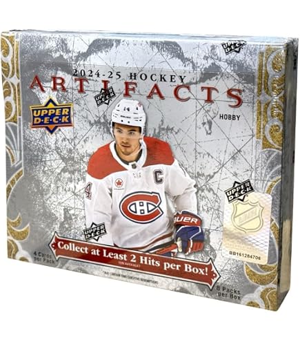 2024/25 Upper Deck SP Authentic Hockey HOBBY Box | 10 Packs, 2 Autograph Cards, Rookies & More