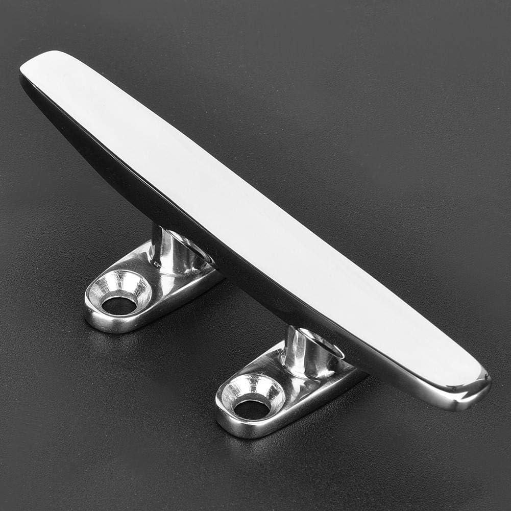 Wal front Boat Cleats and Chocks, Stainless Steel Boat Cleat Mirror Polished Boat Accessory Marine Base Rope Base : Sports & Outdoors