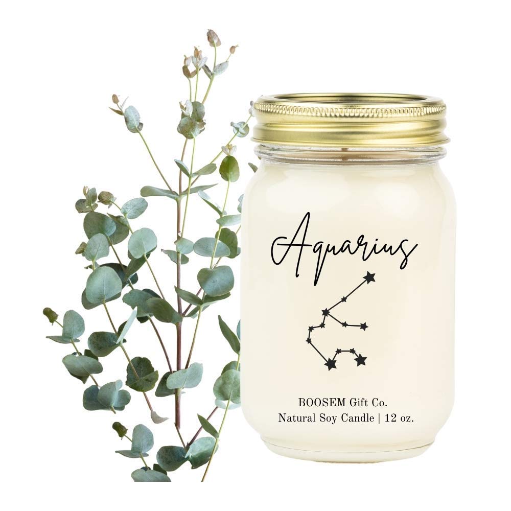 Best gift idea gifts for aquarius -what to know about their dazzling nature Amazon.com: Aquarius Gifts for Women, Zodiac Candle, Personalized Gift, Zodiac Gifts, Soy Candle