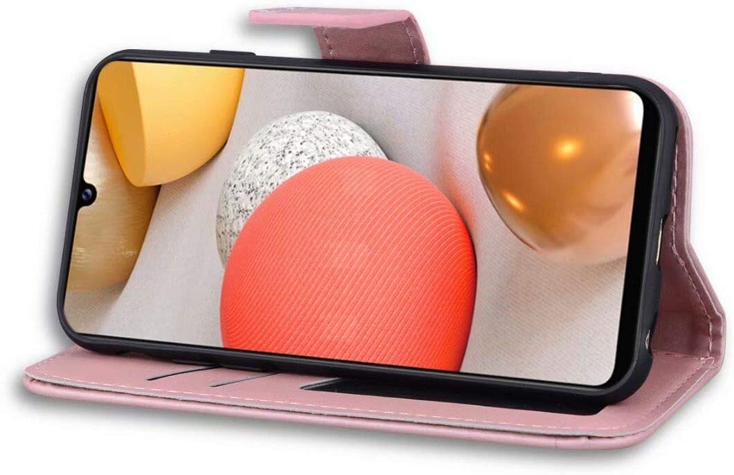 Aisenth Flip Case for Samsung Galaxy A42 5G Case with Card Holder - Image 5