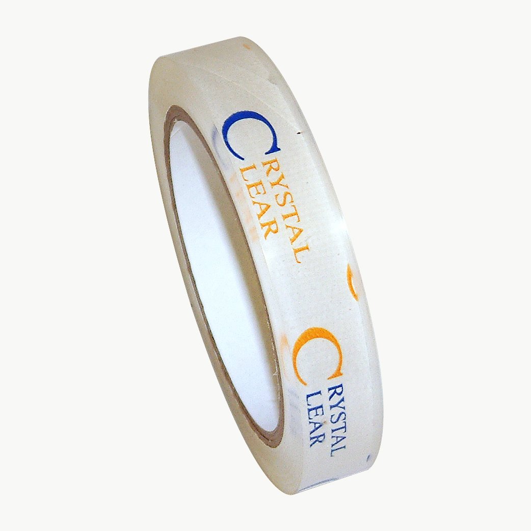JVCC BOOK-20CC Crystal Clear Book Repair Tape: 3/4 in. x 72 yds. (Clear)