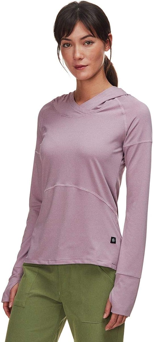 Flylow Moonlight Shirt - Women's Long Sleeve Quick Dry Sun Hoodie for Hiking, Biking and Paddleboarding