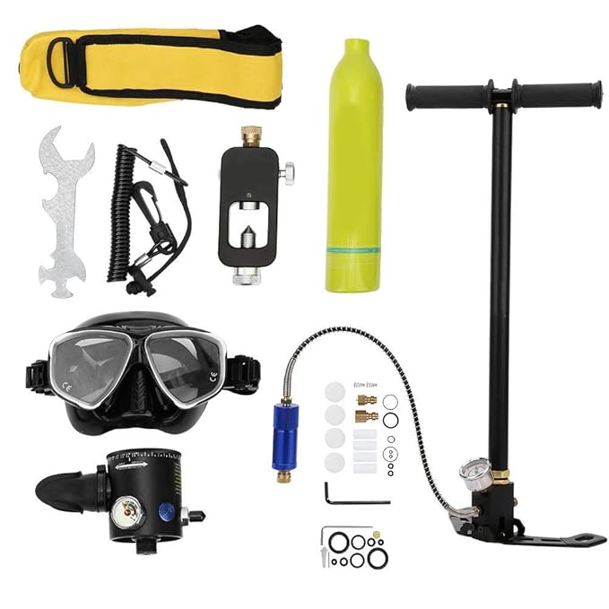 Scuba Diving Equipment, 0.5L Underwater Respirator Oxygen Bottle Diving
