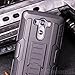 Cocomii Robot Belt Clip Holster LG G3 Case, Slim Thin Matte Kickstand Swivel Belt Clip Holster Reinforced Drop Protection Fashion Phone Case Bumper Cover Compatible with LG G3 (Black)