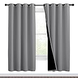 NICETOWN Full Shade Curtain Panels, Pair of Energy