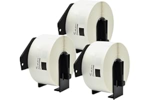 Label Orison DK-1208 Address Labels Replacement for Brother Die Cut White Paper 38mm x 90mm(1-1/2" x 3-1/2") for QL-500 QL-55