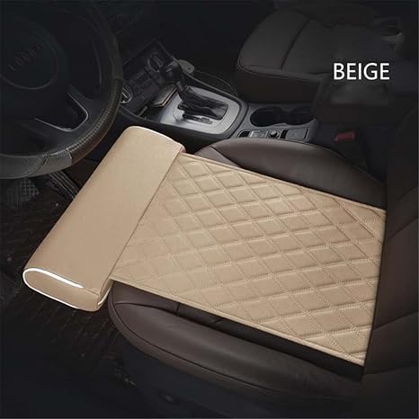 Dbtxwd Car Seat Comfort Cushion With Extended Leg Support Pillow