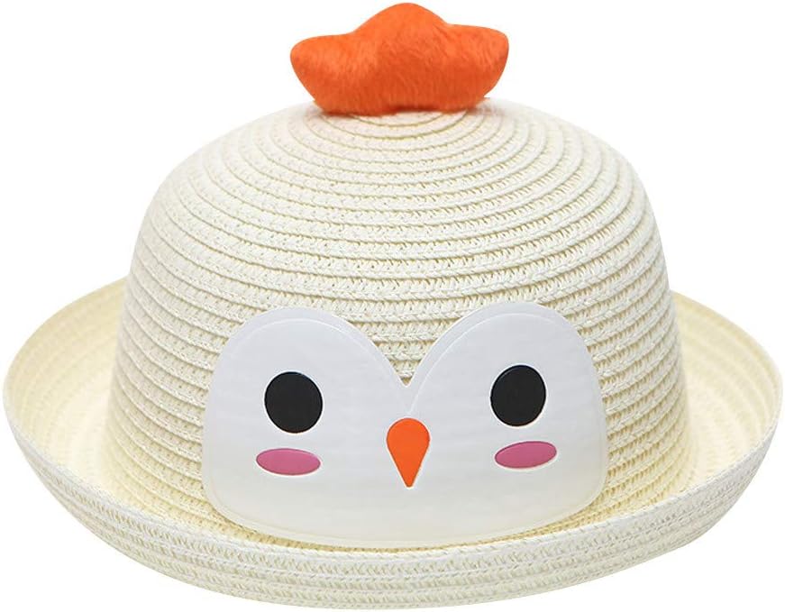 Baby Kids Sun Protection Hats,Little Girls Boys Cute Bird Summer Wide Brim Hat