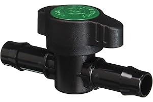 Two Little Fishies ATL5445W Ball Valve for Regulating Water Flow, 1/2-Inch