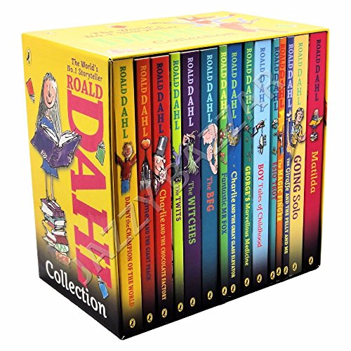 ROALD DAHL Collection Phizz Whizzing 15 Classic Books Box Set Childrens