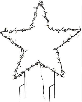 Weihnachtsstern 150 Led 60 Cm Gartenstecker Garten Deko