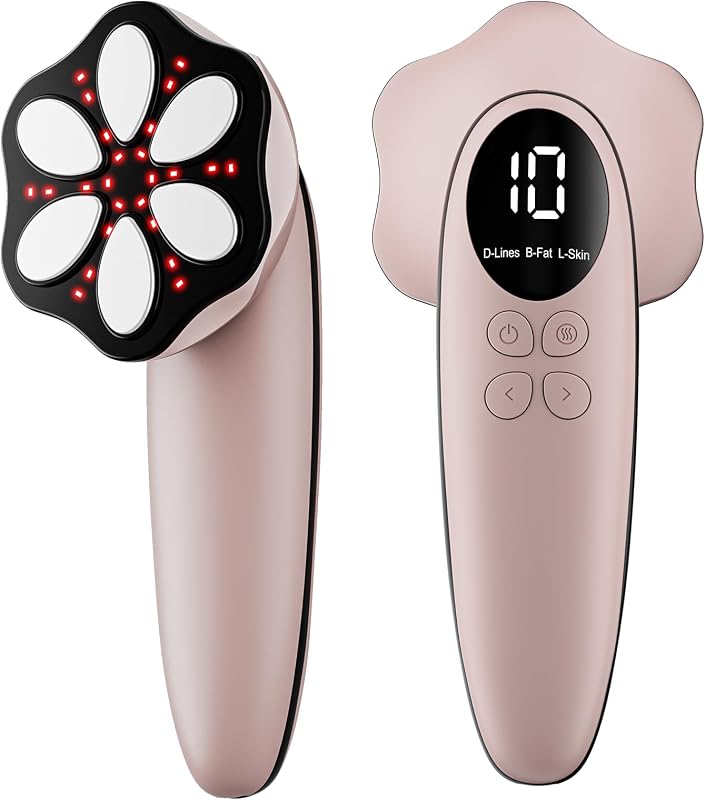 Cellulite Massagegerät, Anti Lipödem Handmassagegerät mit Wärme