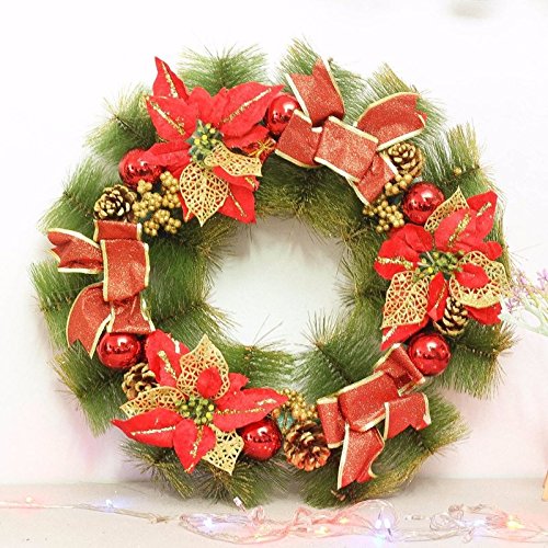 Amazon Com Christmas Garland For Stairs Fireplaces Christmas