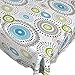 Whimsy Circle Contemporary Print Indoor/Outdoor Vinyl Flannel Backed Tablecloth - 52 x 90 Oblong