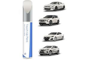 PARTS4EV QAB Pearl White Tricoat Touch Up Paint Compatible with Nissan Exact Match Chips and Nicks Touch Up