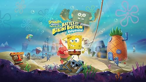 スポンジ ボブ Battle For Bikini Bottom Rehydrated 店舗特典 予約 最安値まとめてチェック Nintendo Switch パッケージ版 平和な海底の街のピンチを救う大冒険 アニメと同じ声優さんが日本語吹き替え担当 Daystar